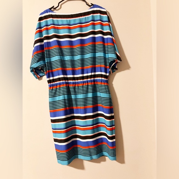 Emma & Michele strap dress black, red, blue, white strap - Picture 2 of 3